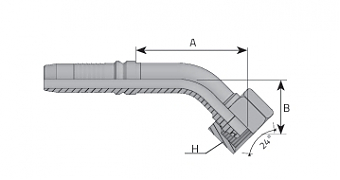 M36x2,0/45-16 DKOS int DN25