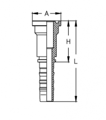 Фл. 2" 6000/0-24 int.(79,4) DN38 (T)